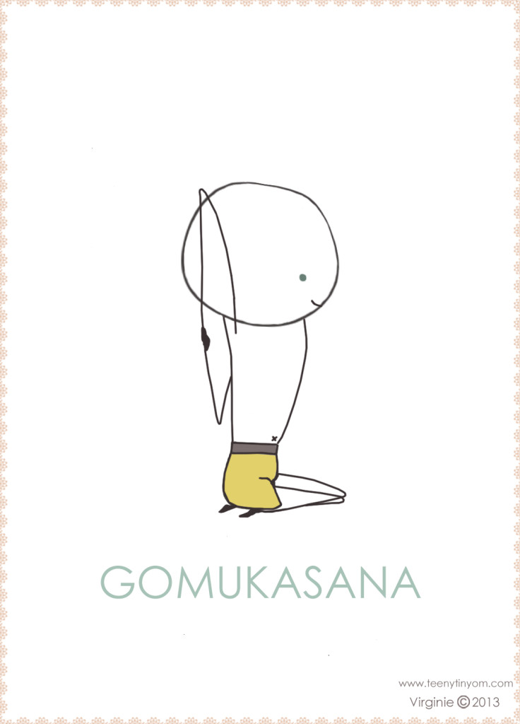 gomukasana